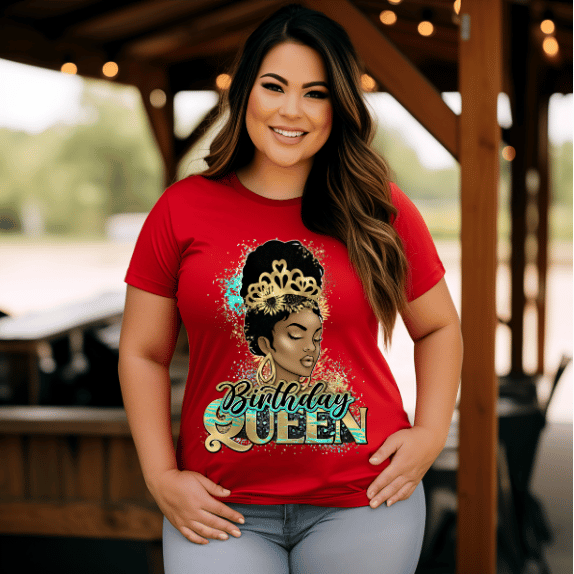 Camiseta Mujer Cumpleaños Reina