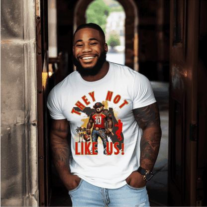 They Not Like Us Teddy Bucs T-Shirt