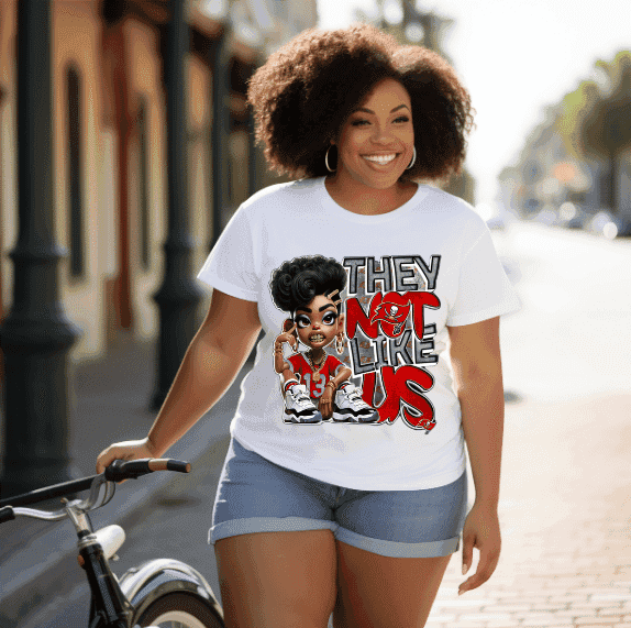 They Not Like Us Bucs T-Shirt (Womens)