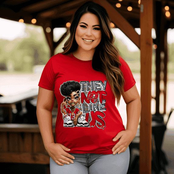 They Not Like Us Bucs T-Shirt (Womens)