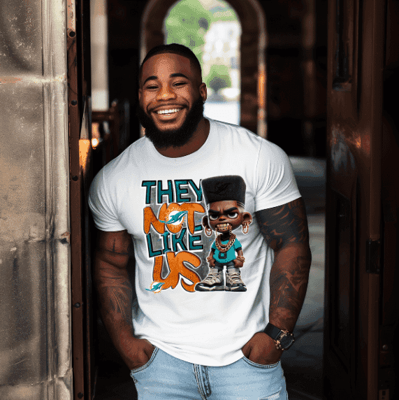 They Not Like Us Dolphins T-Shirt