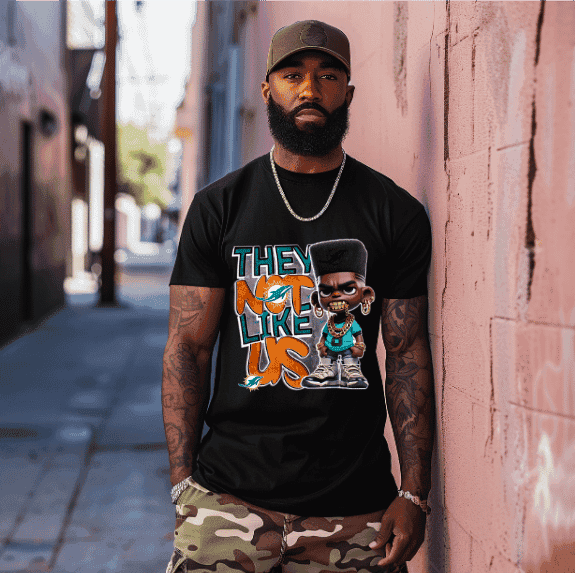 They Not Like Us Dolphins T-Shirt