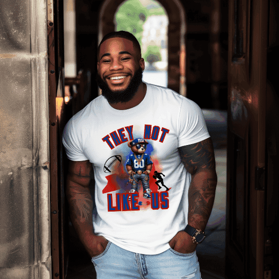 They Not Like Us Teddy Giants T-Shirt