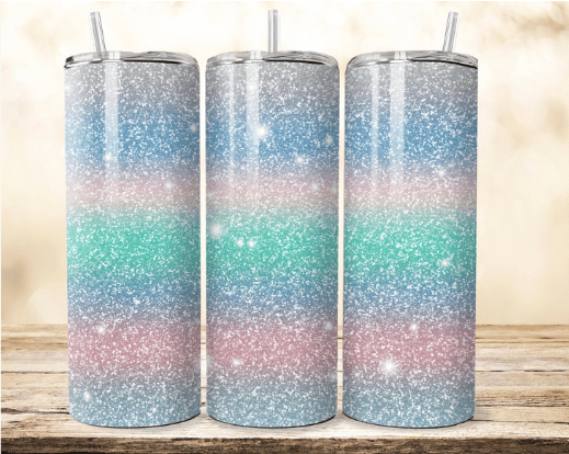 Glitter Wrap Tumbler