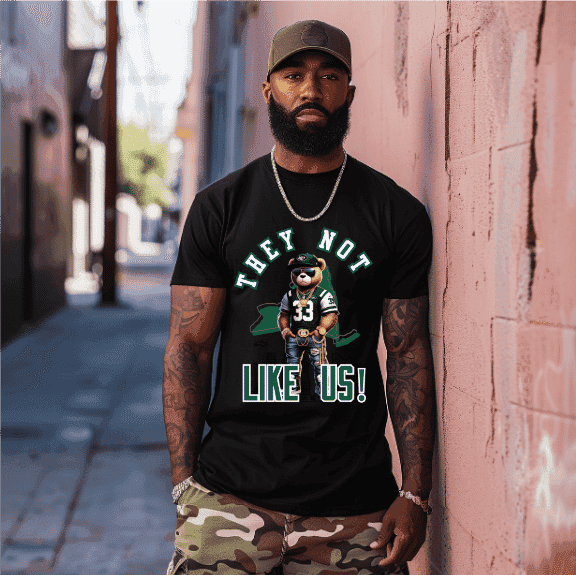 They Not Like Us Teddy Jets T-Shirt