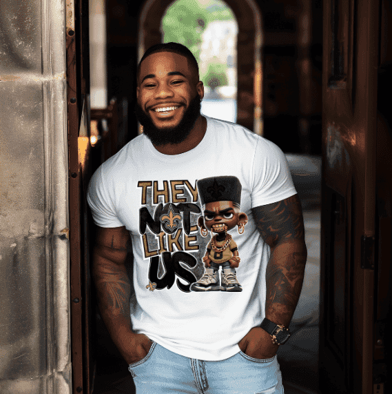 They Not Like Us Saints T-Shirt