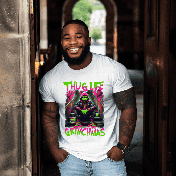 Thug Life Grinchmas T-Shirt