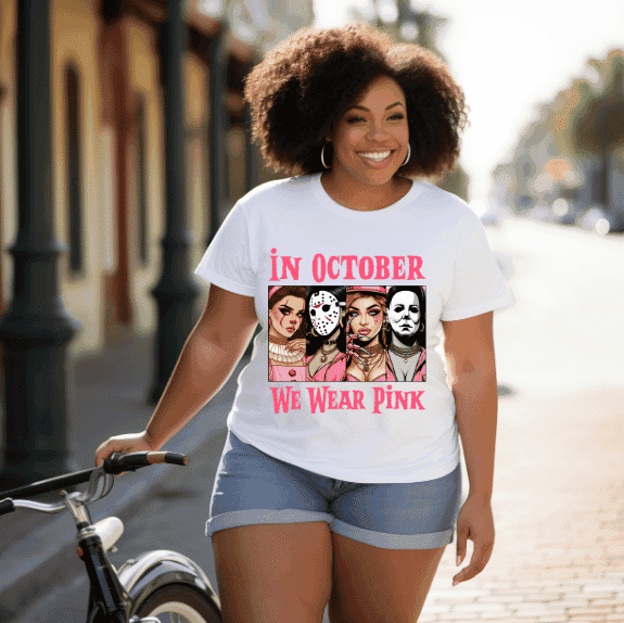 Wear Pink In October T-Shirt (Womens)